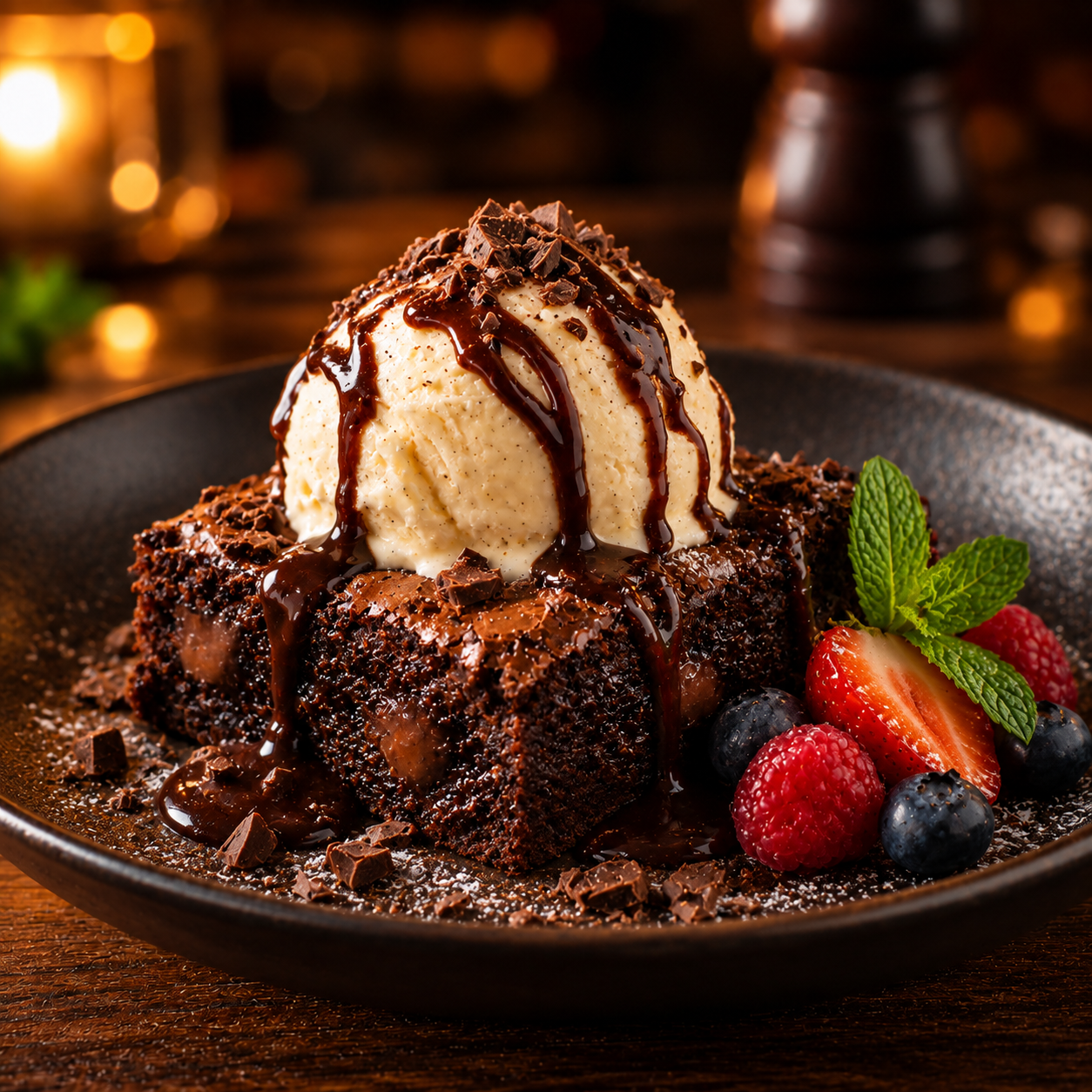 BROWNIE DE CHOCOLATE