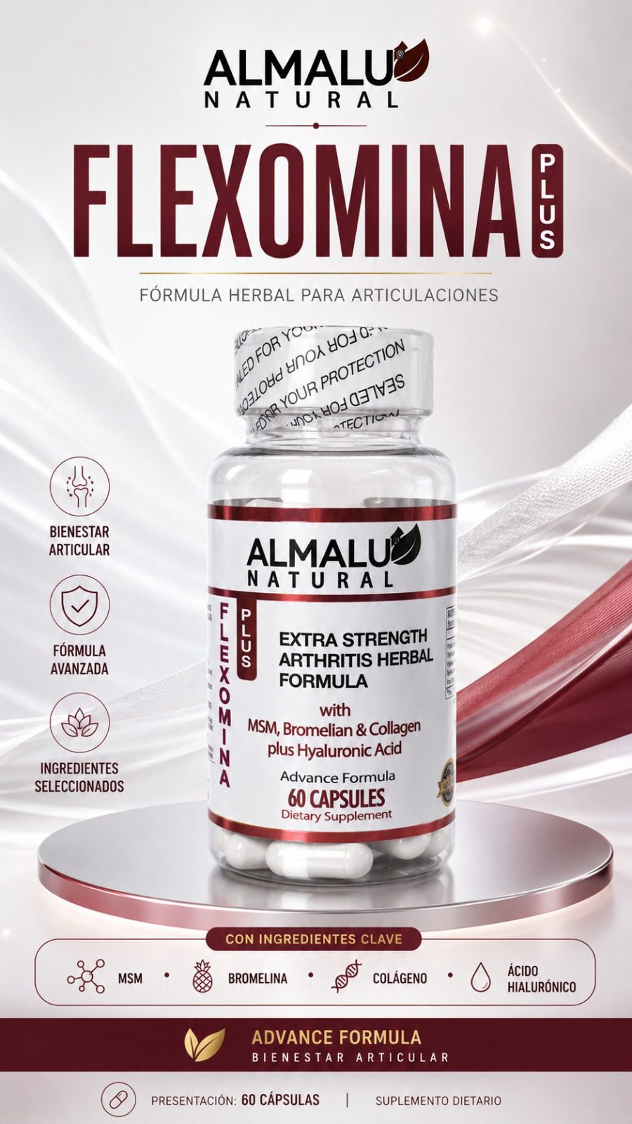 FLEXOMINA PLUS (60 Cápsulas)